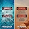 Signmission Do Not Operate Maintenance Bilingual Danger Sign, Aluminum, 10in W x 14in L, 2PK OS-2PACK-DS-A-1014-VS-1154 - alternate 4